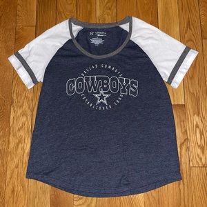 Dallas Cowboys Authentic Womens T Shirt NWOT A